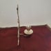 Vtg. Christmas Tree Candle Holder. Handmade Solid Brass Made In India.