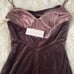 Jenny Yoo Women's Sammi Velvet Cowl Neck Slip Dress