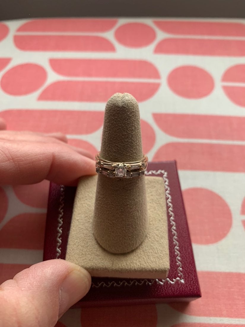 14k ring set