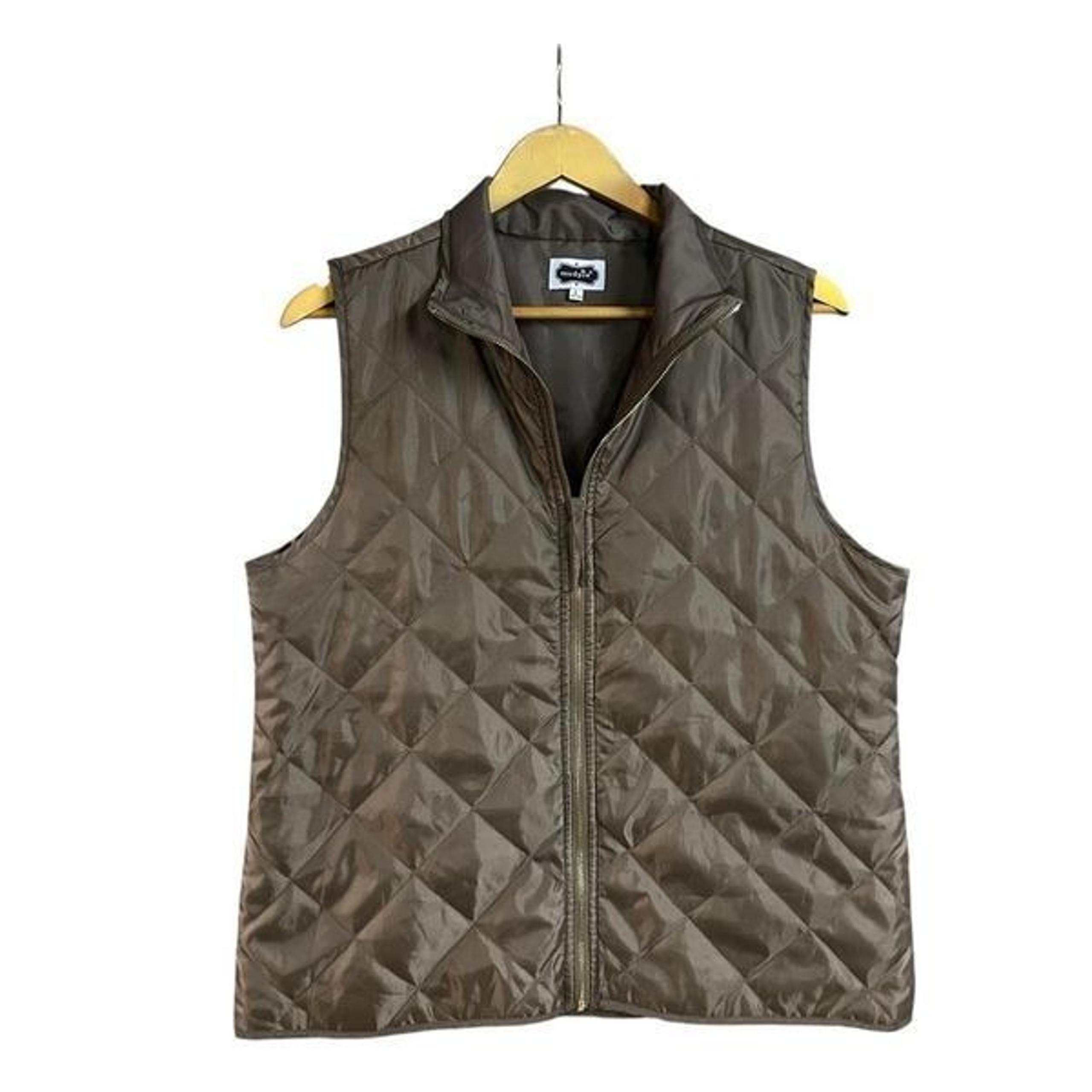 Mud Pie Women’s Large Green Vest
