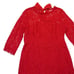NWT J.Crew ¾ Sleeve Lace Sheath in Bright Cerise Tie Bow Back Dress 6