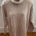 NWT Vintage Jeanne Pierre Lambswool angora oatmeal turtleneck Sweater, size M