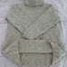 NWT Vintage Jeanne Pierre Lambswool angora oatmeal turtleneck Sweater, size M