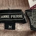 NWT Vintage Jeanne Pierre Lambswool angora oatmeal turtleneck Sweater, size M