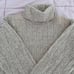 NWT Vintage Jeanne Pierre Lambswool angora oatmeal turtleneck Sweater, size M