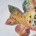 Vintage Handmade Ceramic Pottery Wall Plaque Fish Signed