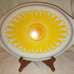 VINTAGE PYREX SUNFLOWER LID ONLY 945 C 28 Replacement White Yellow Orange