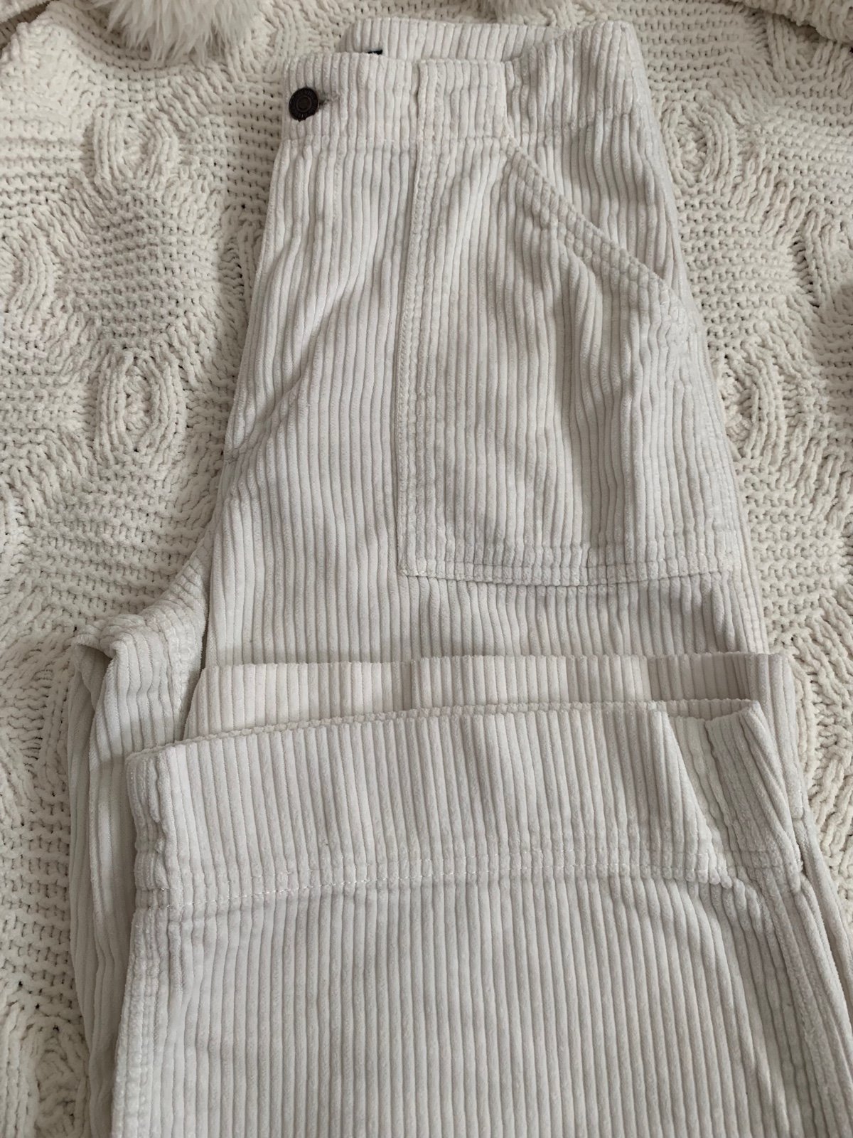 Abercrombie Corduroy Straight/Wide Leg Pants