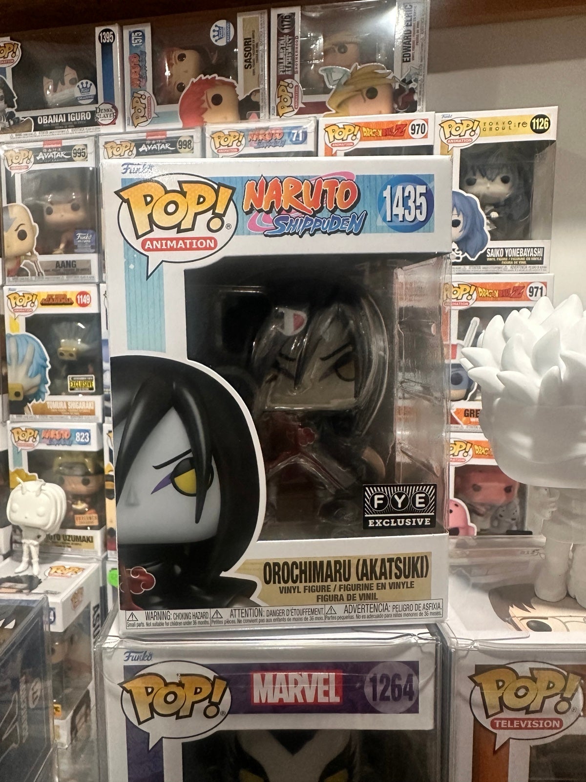 UNRELEASED Orochimaru (Akatsuki) Metallic FYE Exclusive Sticker