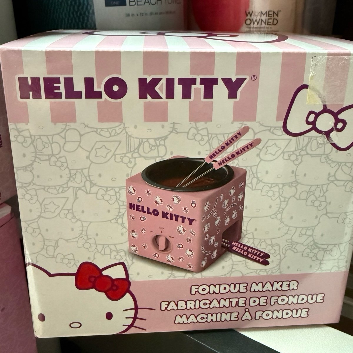 Hello Kitty Fondue Maker - Brand New In Box