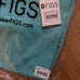 Figs Neon Blue S/ST set