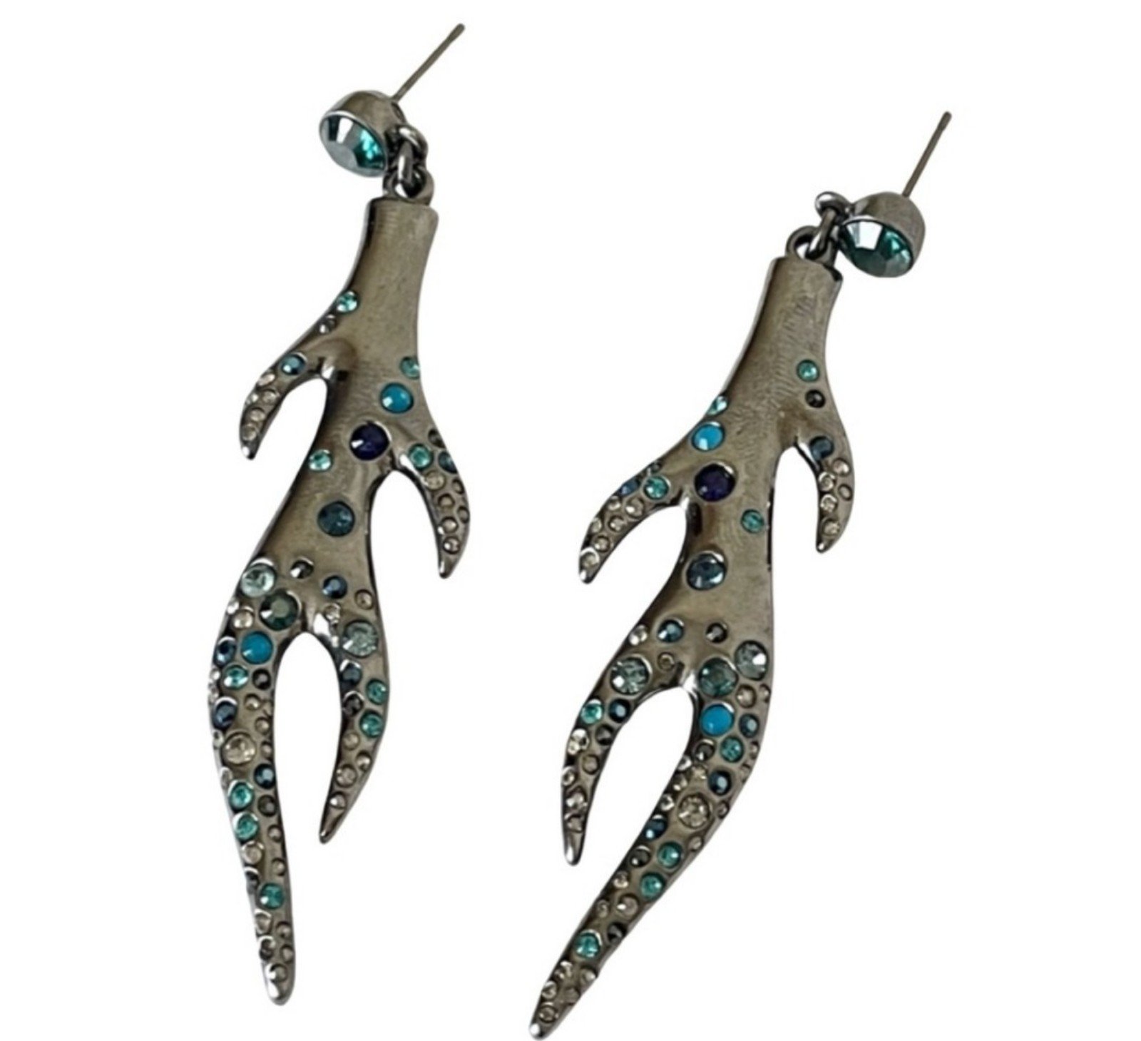 Swarovski reef earrings