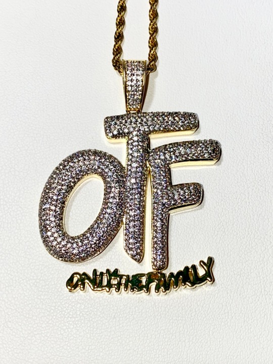 OTF Only The Family Icy 14k Gold Filled