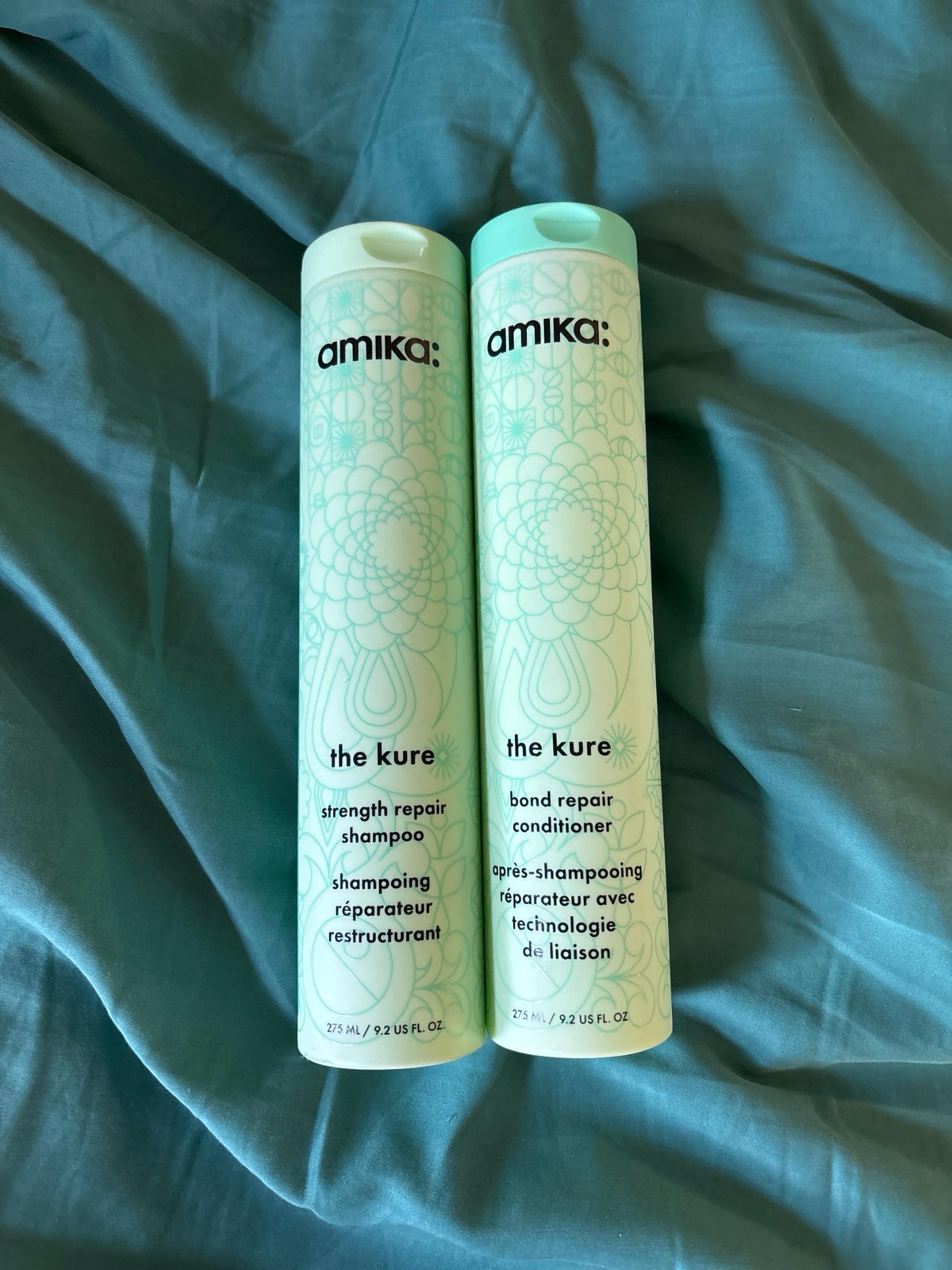 AMIKA THE KURE Bond Repair Shampoo & Conditioner Duo Set 2 x 9.2 oz