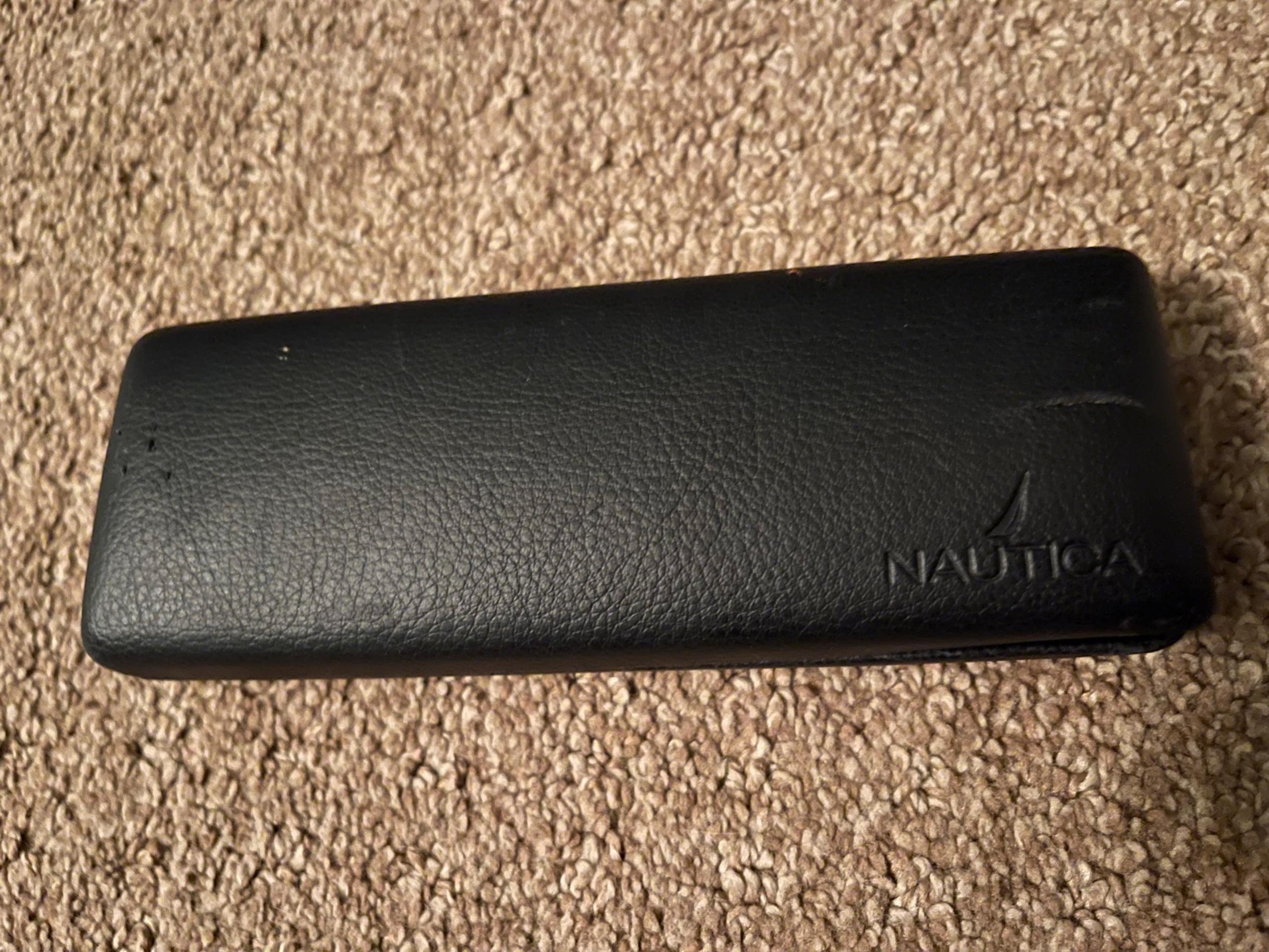 Nautica glasses or sunglasses case