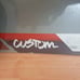 Snowboard with bindings in a soft case