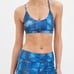 F21 low impact abstract geo print bra
