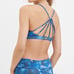 F21 low impact abstract geo print bra