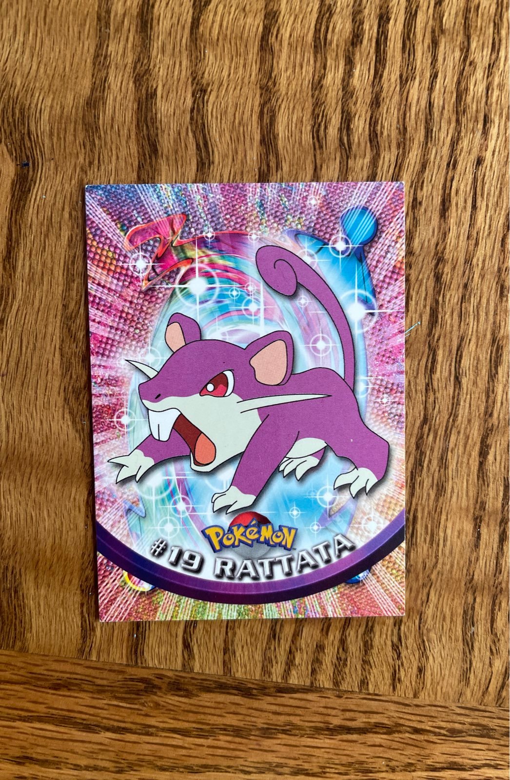 Pokemon Rattata #19 Topps