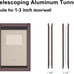 Aluminum Large Dog Exterior Door 2 Sliding Lock Panels 2 Magnetic Flaps 100lb