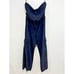 Cynthia Steffe 100% Silk Wide Leg Pockets jumpsuit Open Top Black Size 12