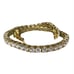 Elegant Gold Tennis Bracelet