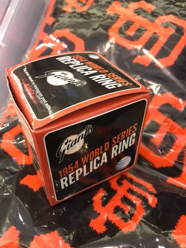 San Francisco Giants 1954 Champion Ring