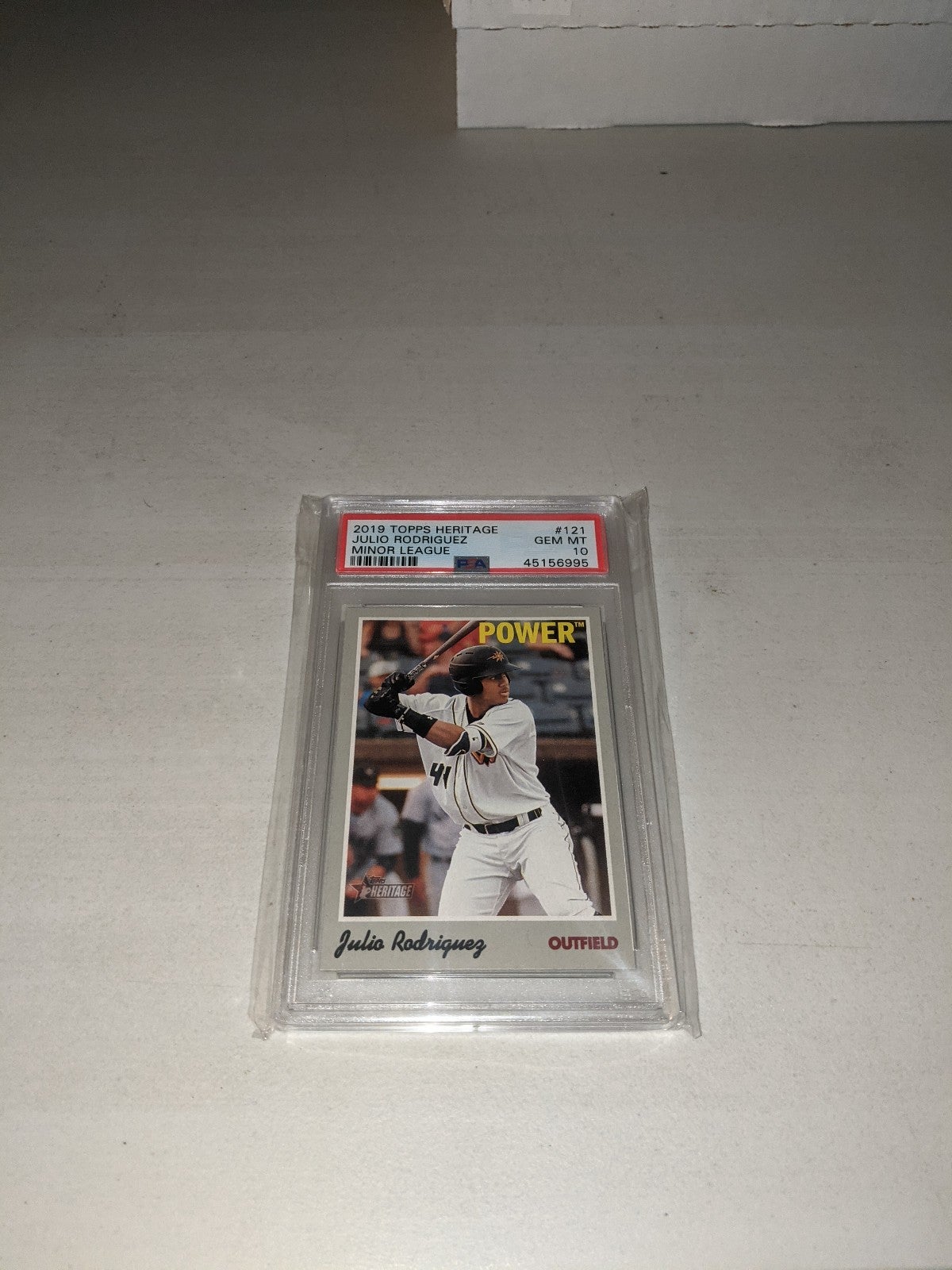 Julio Rodriguez Heritage 2019 PSA 10!!! ROY