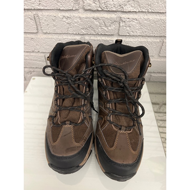 Eddie Bauer Fairmont Men Brown Waterproof Hiking Boots Size 11