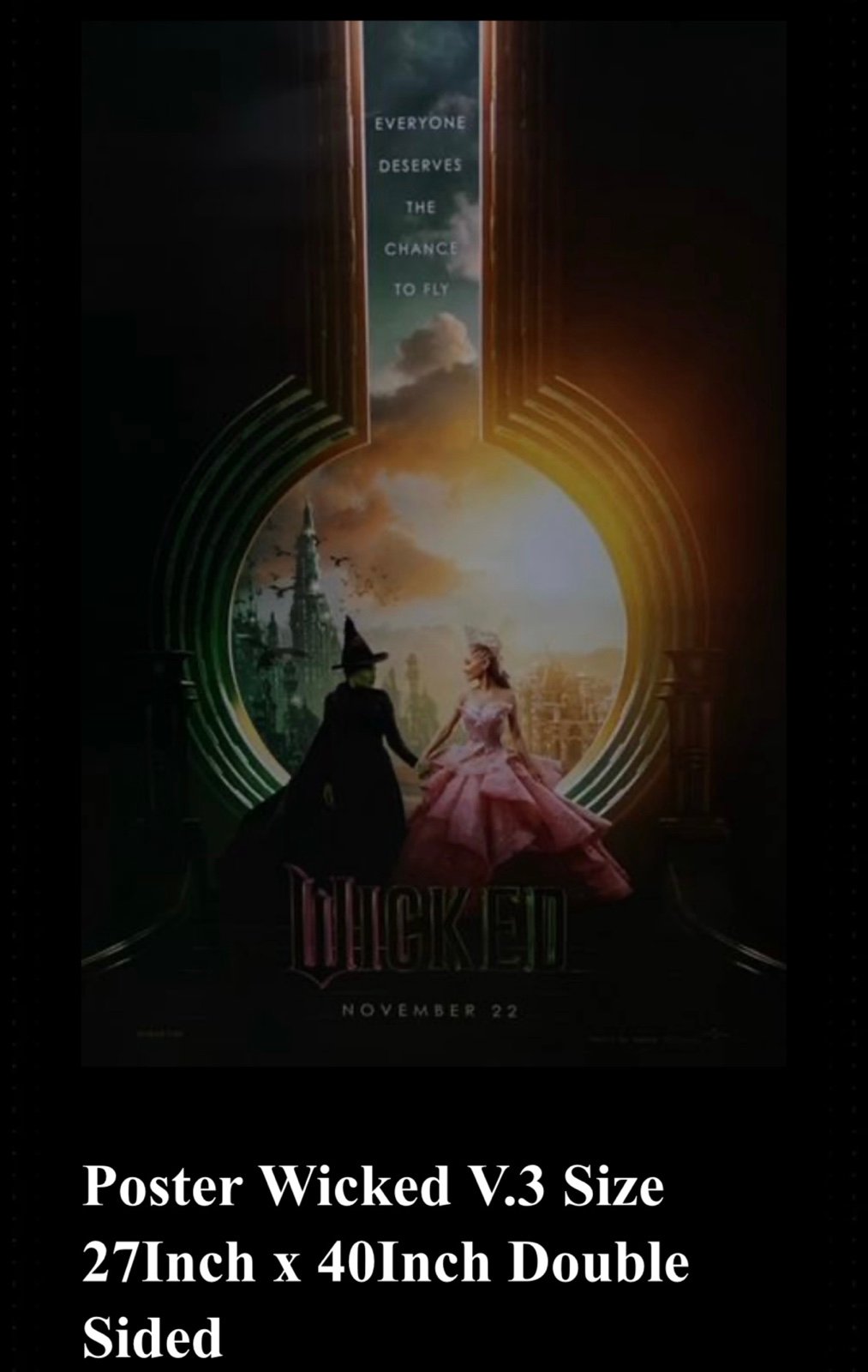 Poster Wicked V.3
