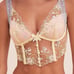 For Love And Lemons Sunny Bustier Pastel Yellow
