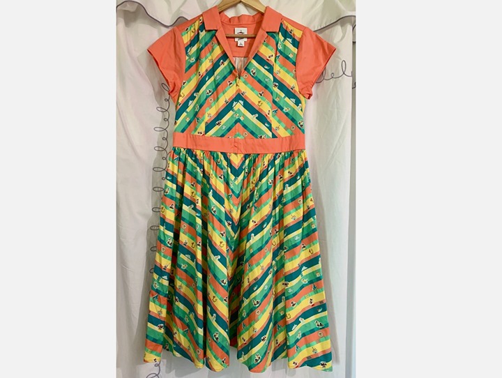 Disney Dress Shop Disney Parks Play In The Parks Dress Sz L Disneyland No Belt