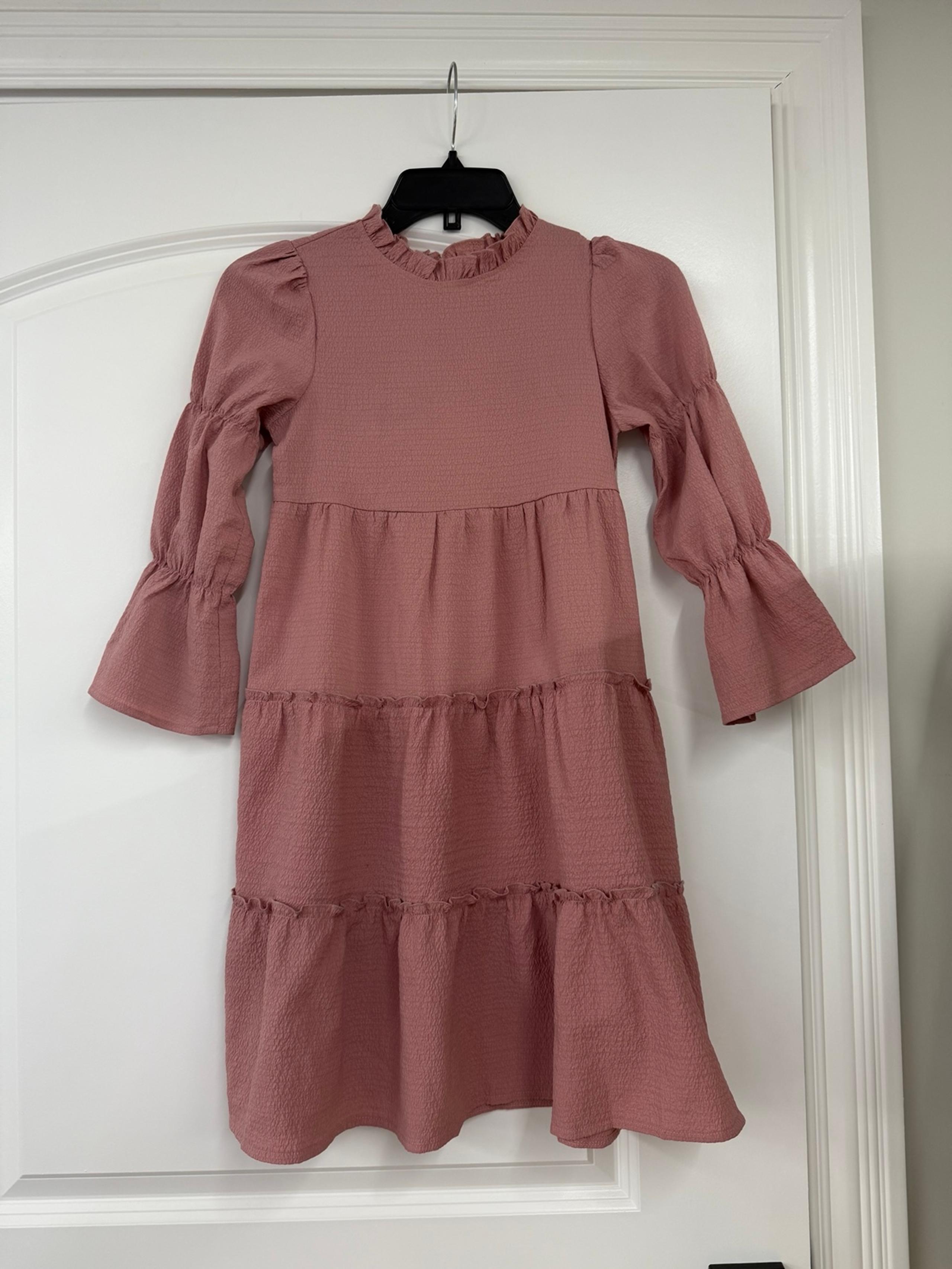 children’s shein pink kids girl dress.