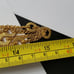 18K Gold Italian Plated (?) Circles Necklace 30 Extra Long