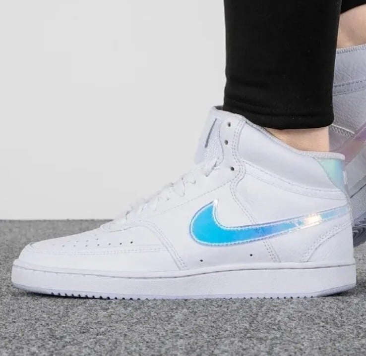 6 WOMEN'S NIKE COURT VISION MID FD0819-100 SNEAKERS SPORTSWEAR