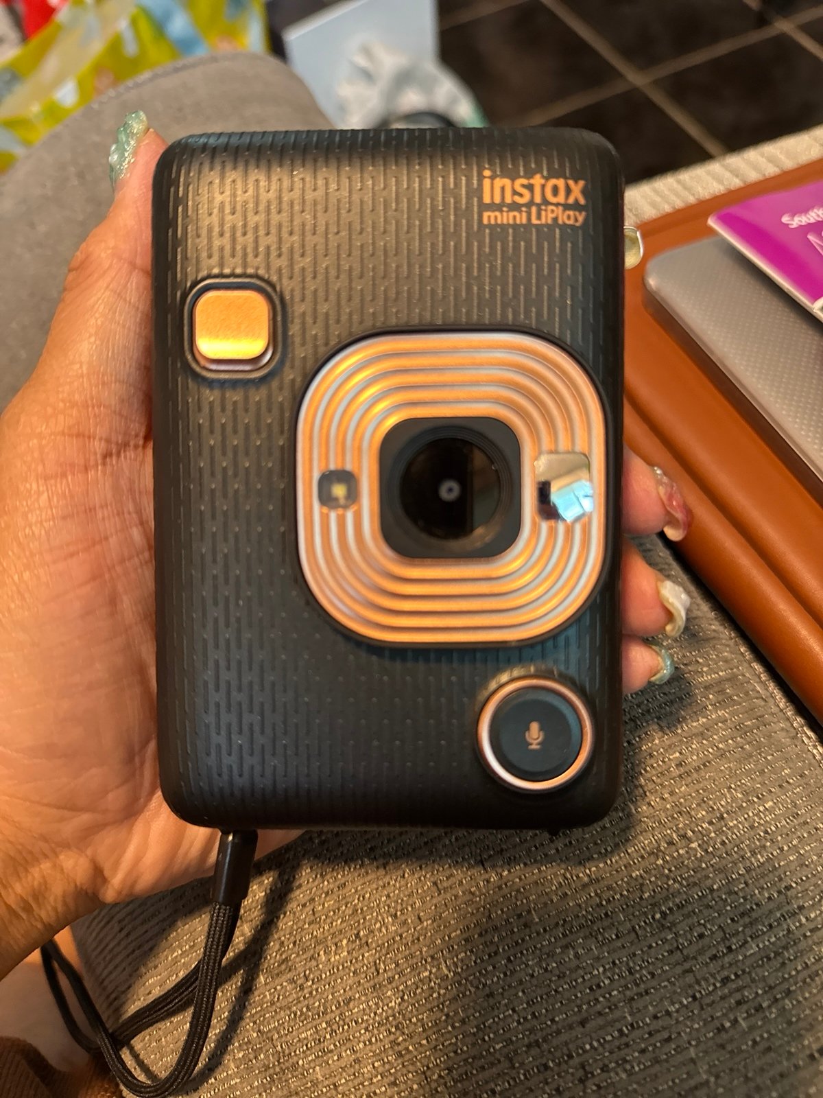 Instax Mini LiPlay Black and Rose Gold