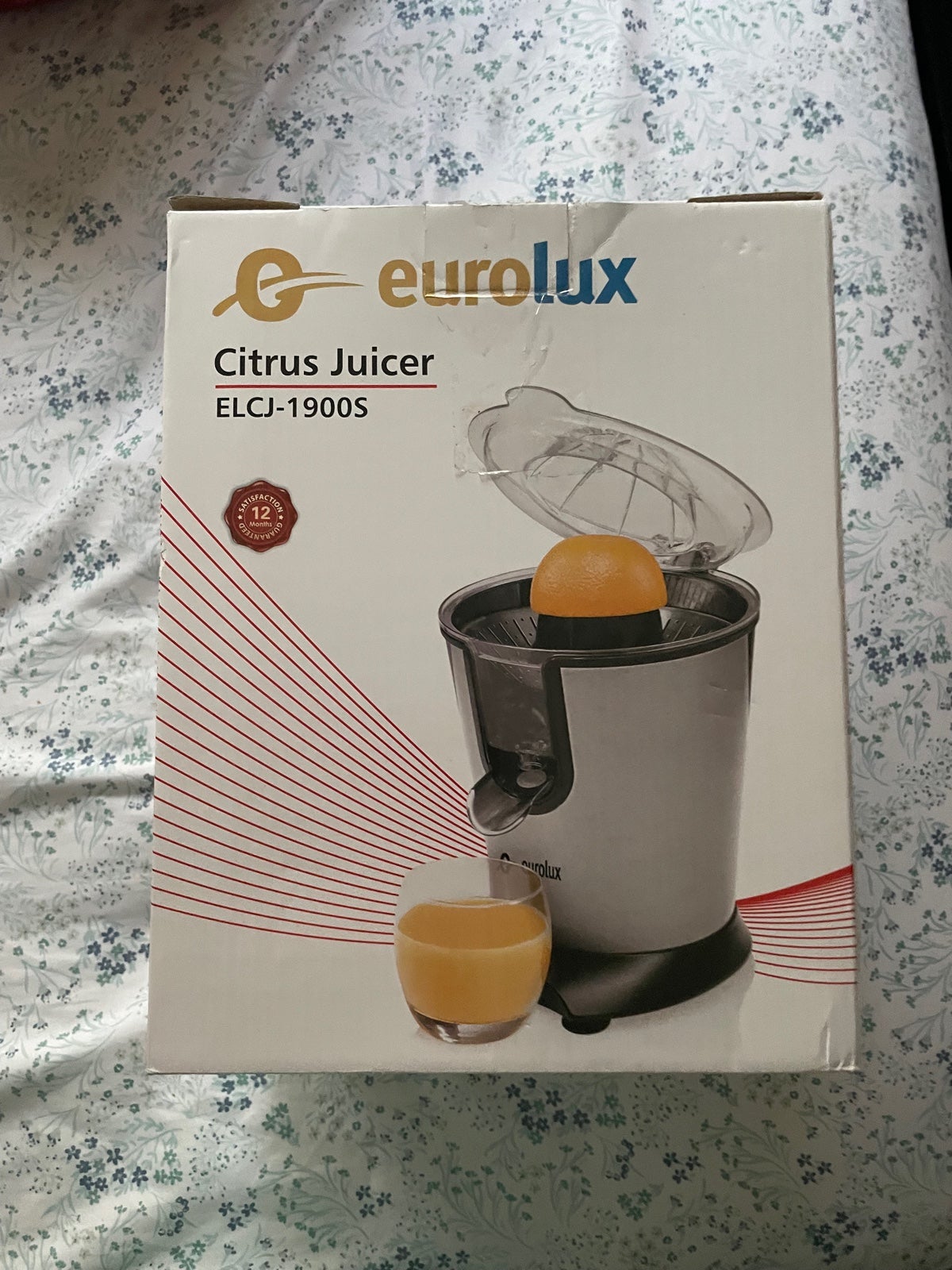 Eurolux Electric Citrus Juicer Squeezer
