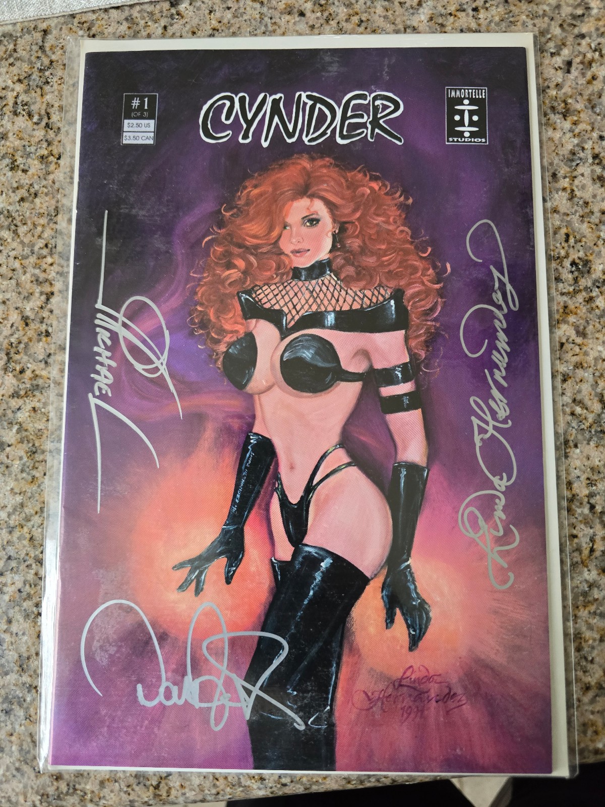 Cynder comic book