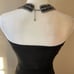 Sky| XSmall| Rouched|Shirt Dress|Rhinestone Halter|Has Stretch