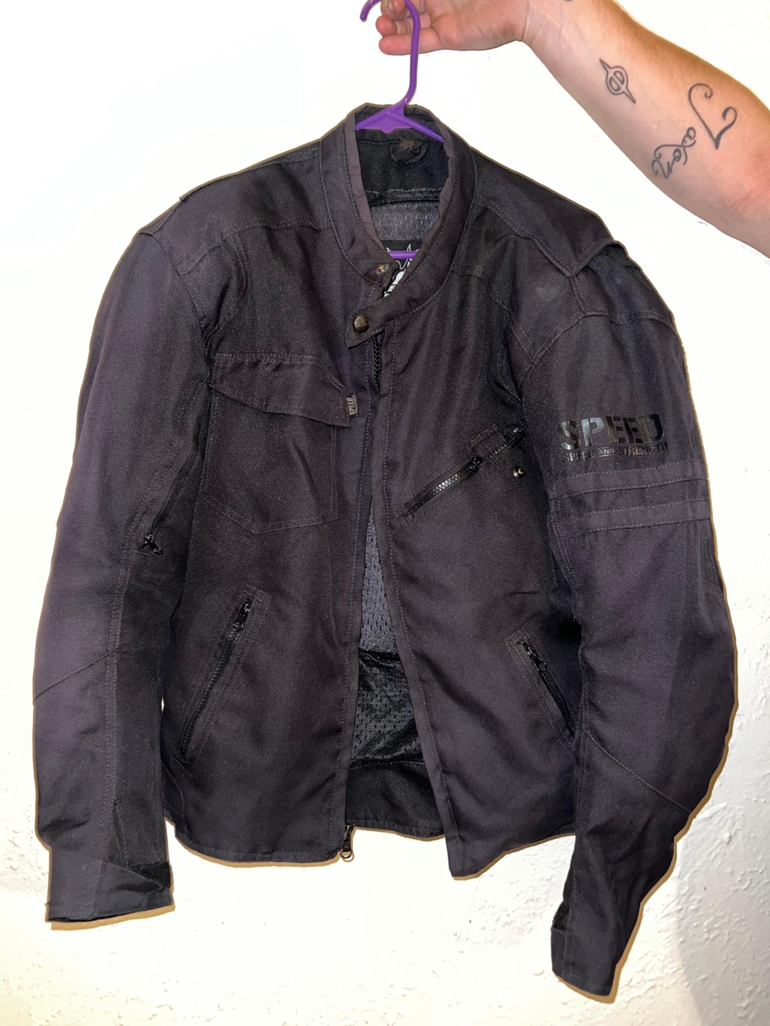 Speed & Strength hardback motorcycle jacket