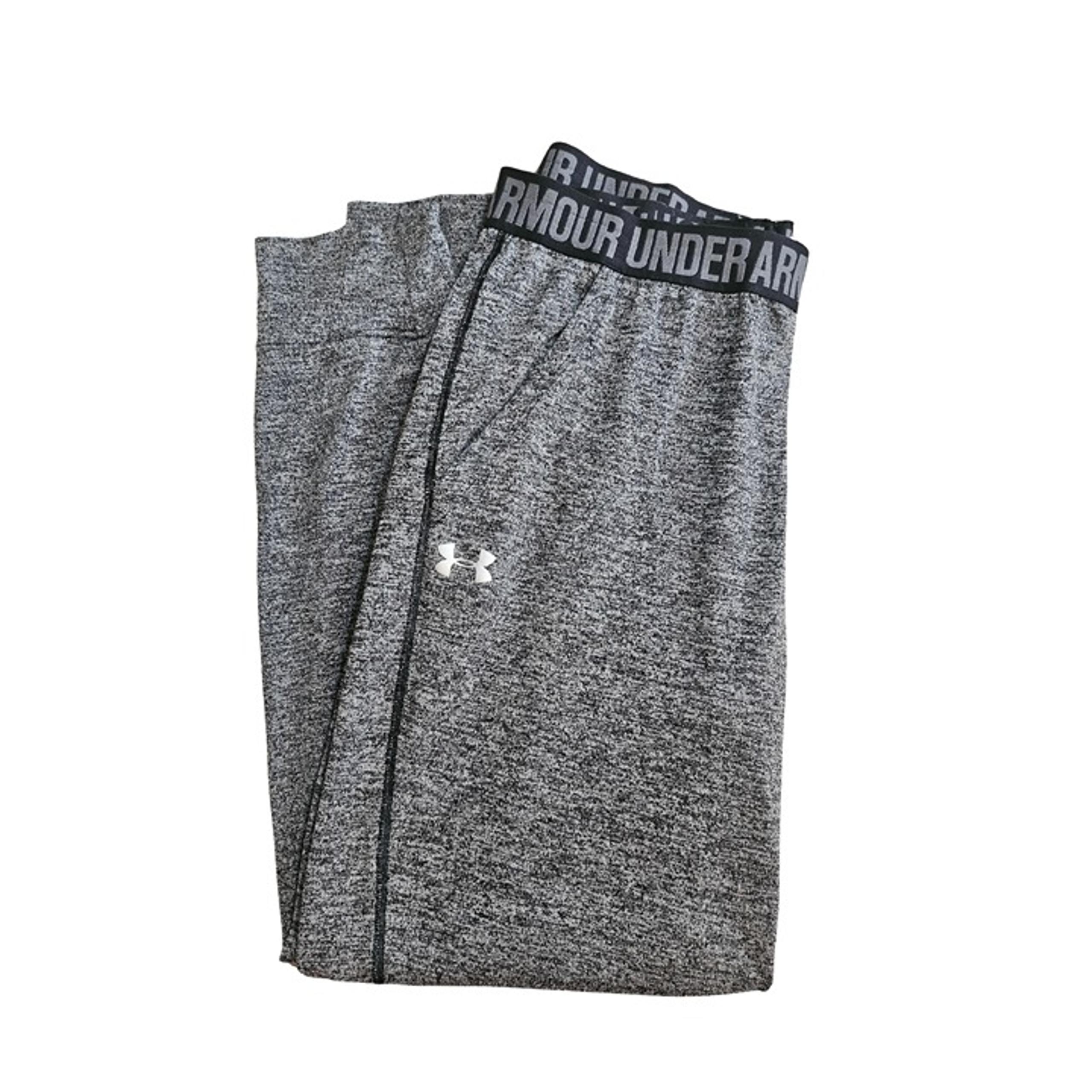 Under Armour Men's HeatGear Long Johns M Loose Fit Base Layer Gray Pockets Logo