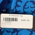 Lauren Gold W Talulah Blue Fern Leaf 3/4 Sleeve V Neck Top NWT Size S
