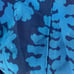 Lauren Gold W Talulah Blue Fern Leaf 3/4 Sleeve V Neck Top NWT Size S