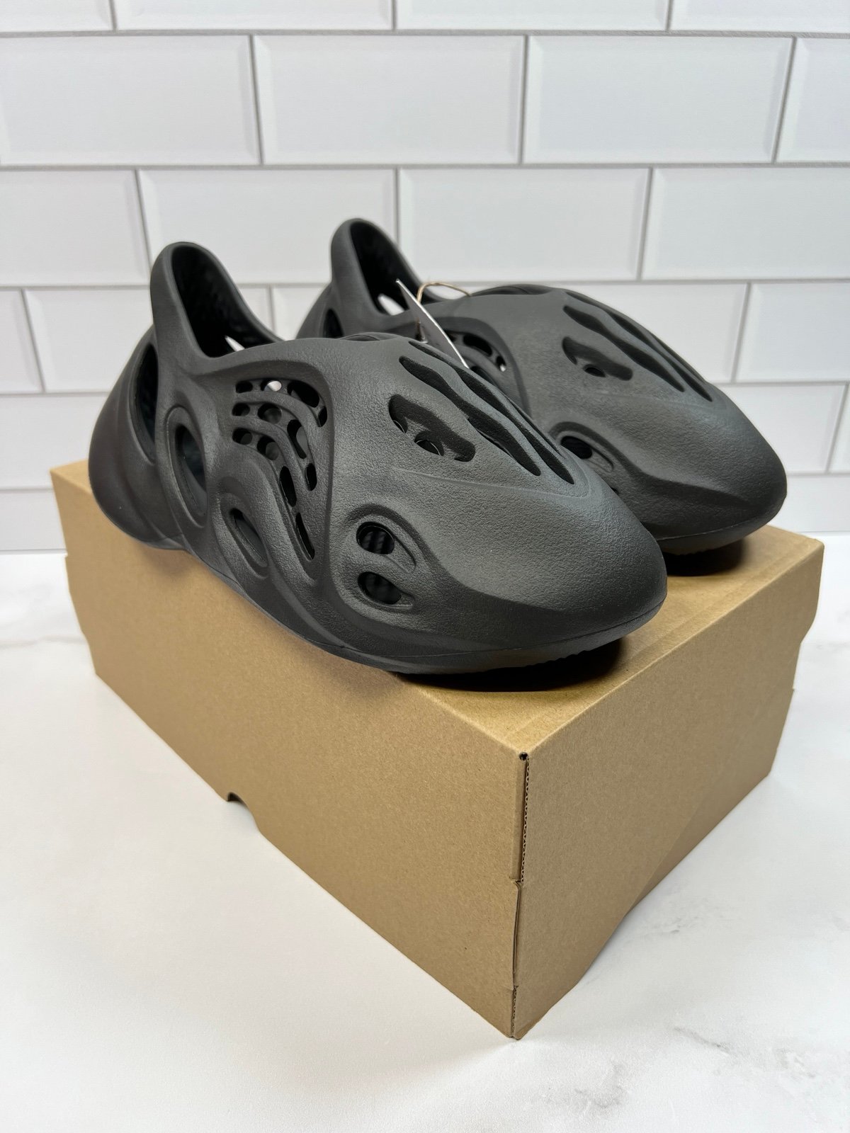 Adidas Yeezy Foam Runner Runners Foamrunner Foamrunners Slippers Black