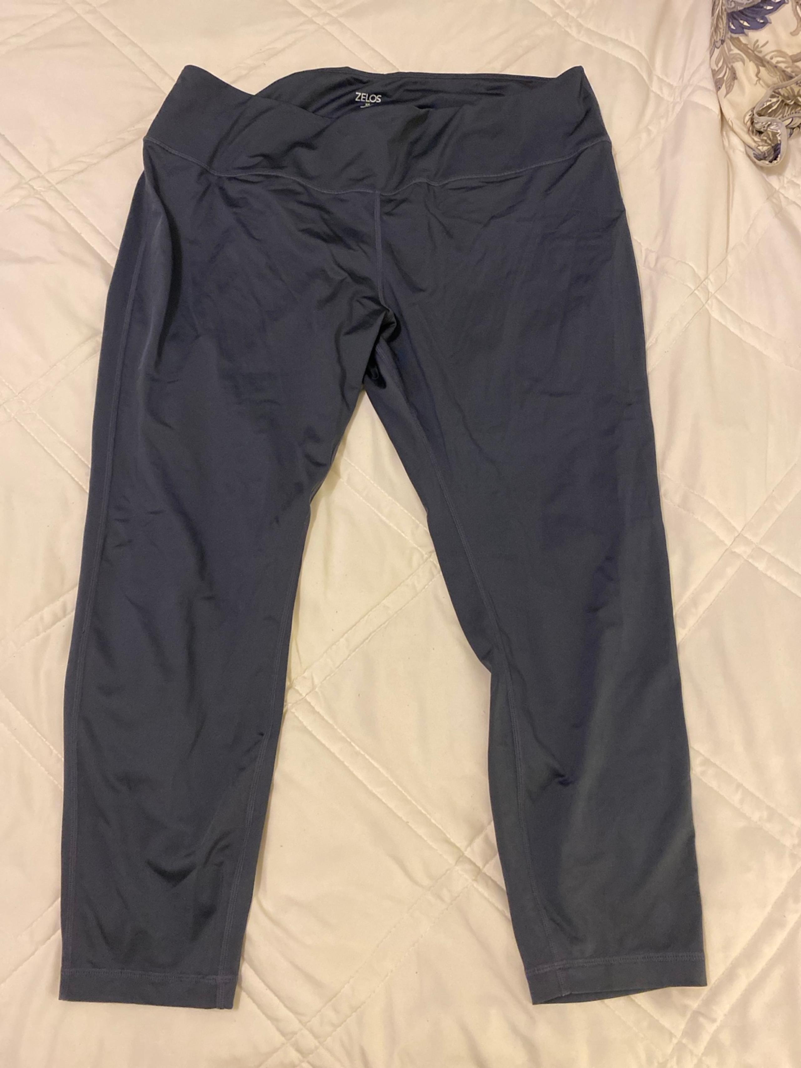 ZELOS Workout Cropped Leggings 3X