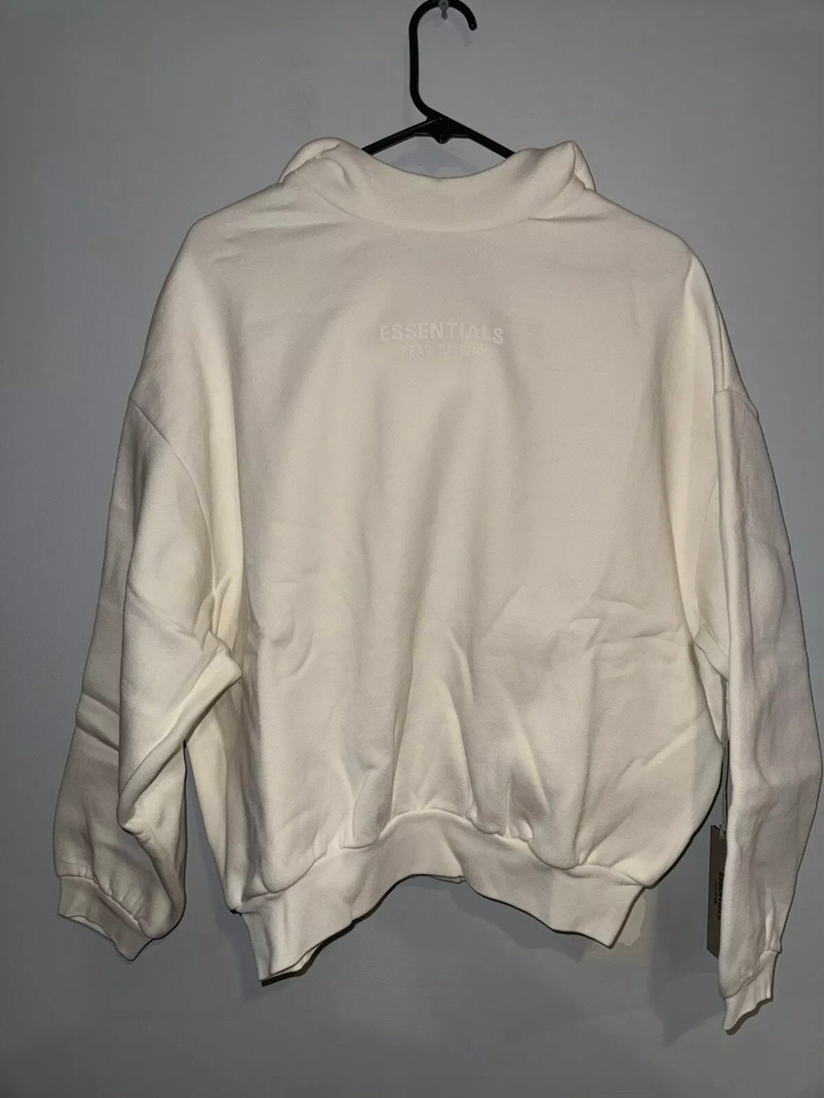 Fear Of God Essential Cloud Dancer Hoodie Size X-Large