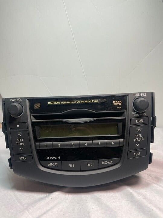 2009-2011 Toyota Rav4 Am Fm Cd Player Radio Receiver PVFHT (For: Toyota)
