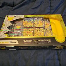 Pokemon Celebrations Pikachu V-Union Collection Box 25th Anniversary