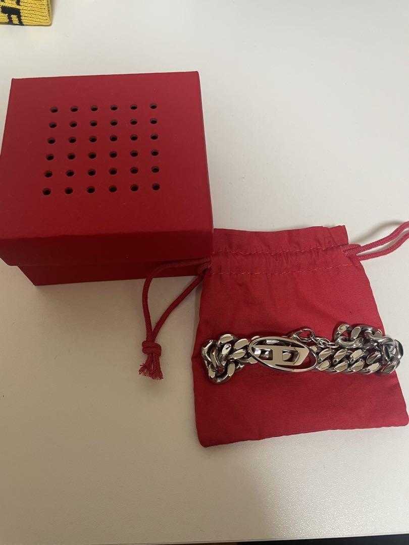 Silver DIESEL Bracelet