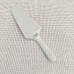 Andrea by Sadek Floral Scalloped Edge Buckingham Cake Plate with Server Spatula